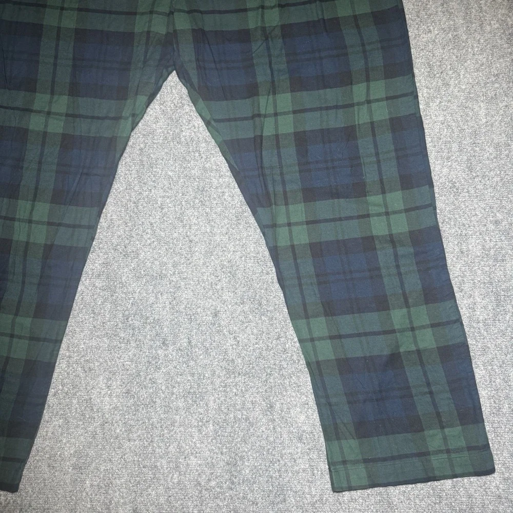 Polo Ralph Lauren Pants Mens 2XL Green Plaid Flannel Pajama Sleepwear Lounge